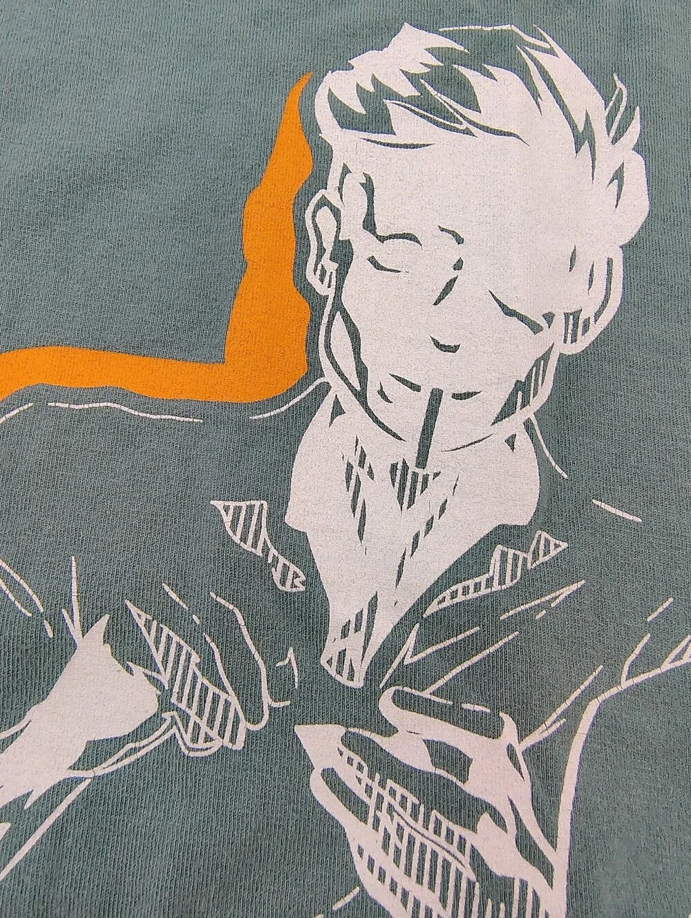 Rich People Band Shirt Size M Champion Slate Teal Indie Rock Merch - Picture 5 of 9